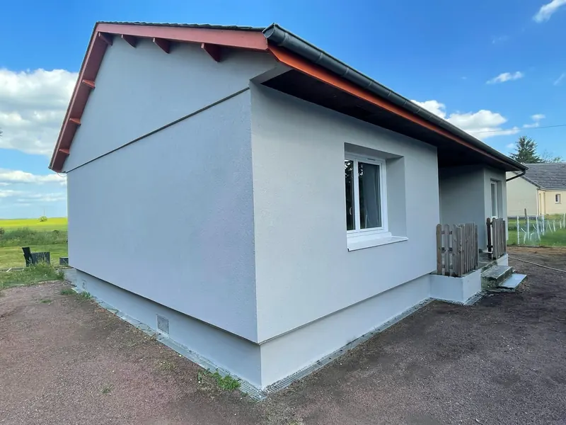 Maison de plain-pied après rénovation